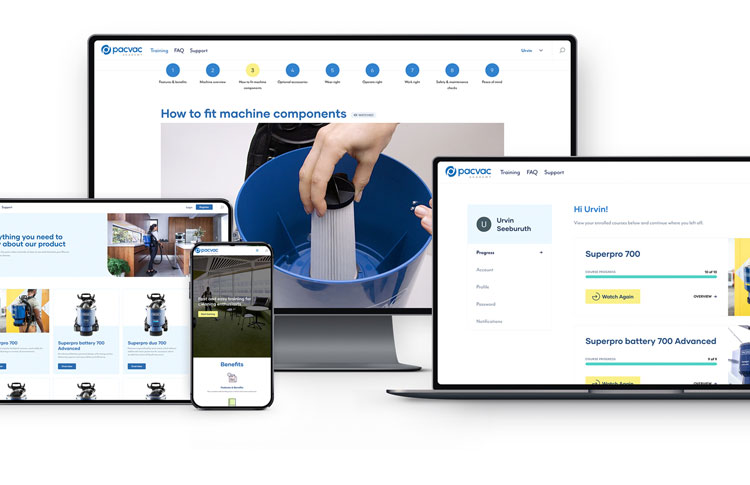 Pacvac launches free Academy for backpack vacuum training platform