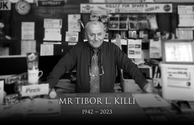 In Memoriam: Tibor L Killi, 1942-2023