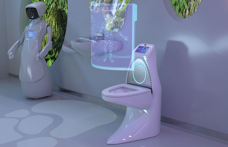 Bloo reveal the 'MOT' toilet of the future