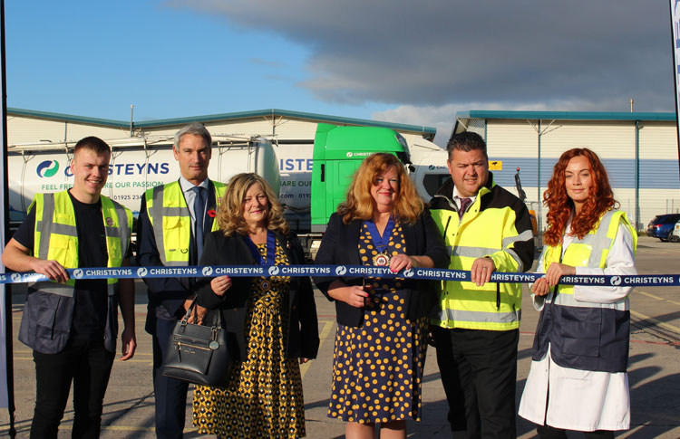 Christeyns Food Hygiene refurbishment opened by Warrington Mayor