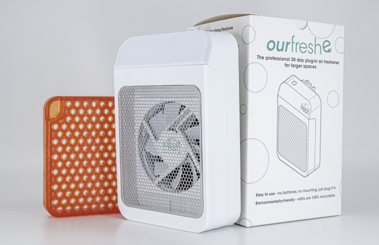 P-Wave to launch new ourfresh-e air freshening solution at The Cleaning Show 2023