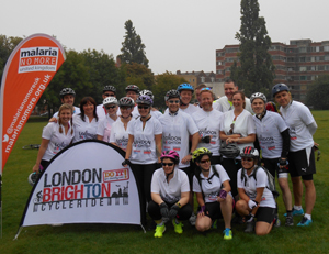 Rentokil Initial Colleagues Cycle 54 Miles For ‘Malaria No More’ UK Rentokil Initial Colleagues Cycle 54 Miles For ‘Malaria No More’ UK