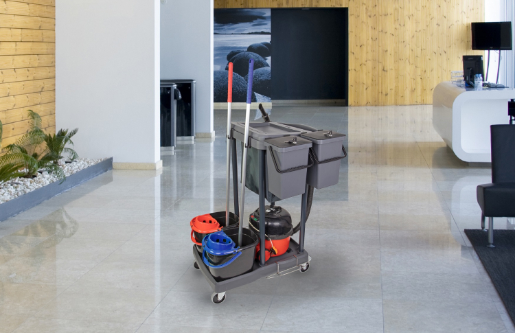 Innovative cleaning trolley from Robert Scott fills critical gap in market