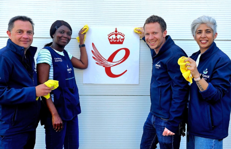 Ethical cleaning firm creates local history as it picks up a King’s Award for Enterprise