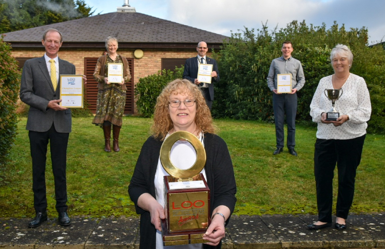 Wychavon District Council sits on throne as Loo of the Year Awards winners