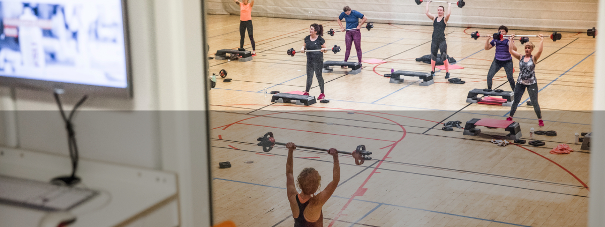 Hand hygiene in the gym