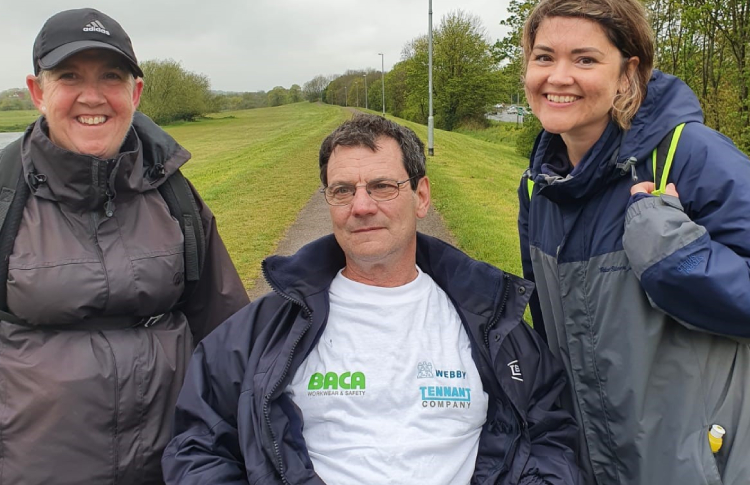 Tennant UK launches Walk for Webby and raises over £10,000 for MNDA