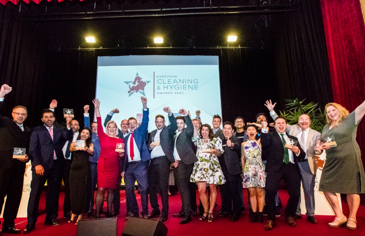 Winners revealed at the European Cleaning & Hygiene Awards 2022 in Brussels