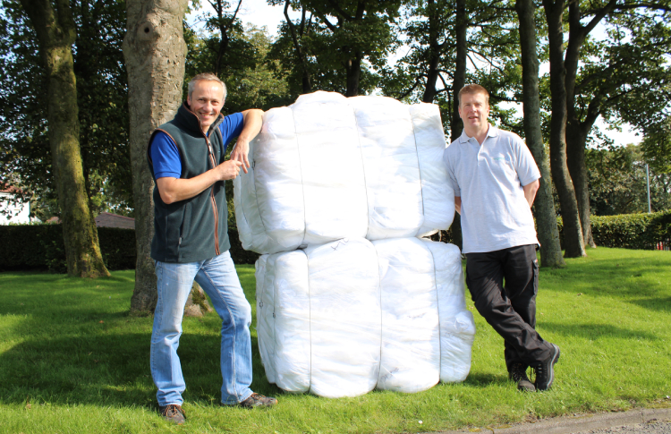 Regenex and Celtic Linen hit 100 tonnes of textiles successfully processed