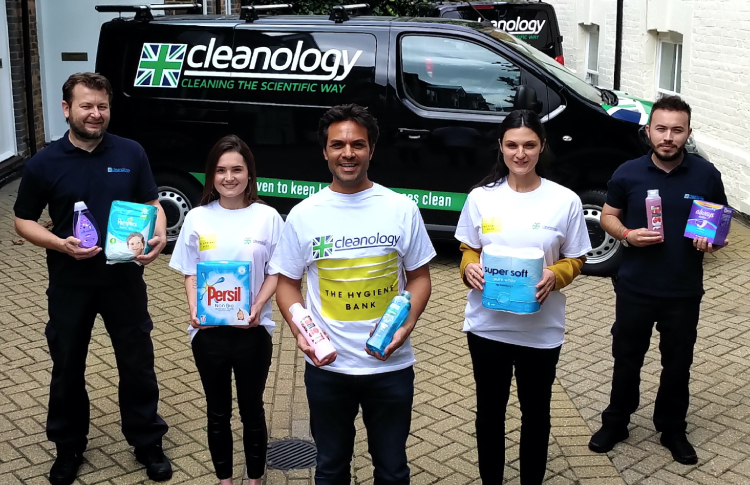 Cleanology joins The Hygiene Bankâ€™s fight to alleviate hygiene poverty