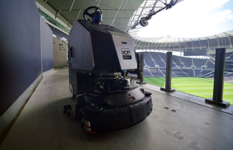 Tottenham Hotspur Stadium introduces robotic cleaning tech for fan return