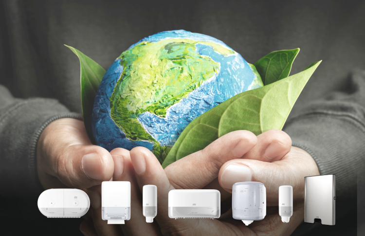 Tork brand offers a range of carbon neutral certified dispensers