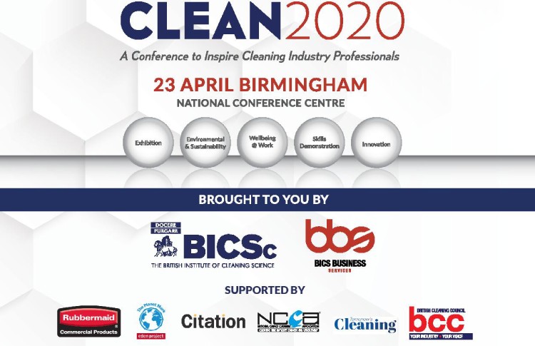 BICSc and BBS launch CLEAN 2020 conference for cleaning industry professionals