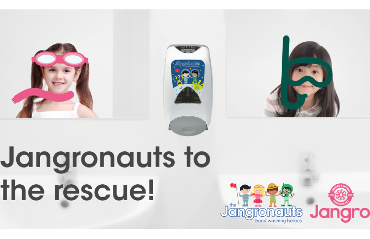 Jangronauts range for children can boost hygiene in schools