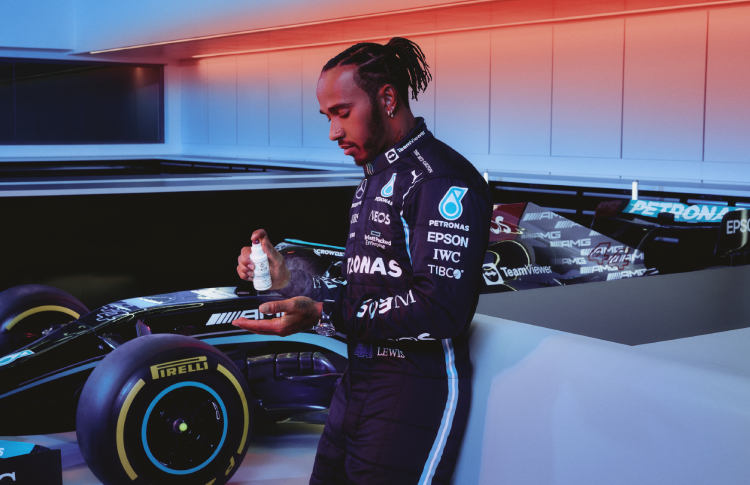 INEOS Hygienics reveal seven-time F1 champion Lewis Hamilton as face of new campaign