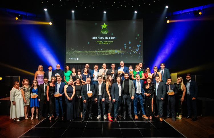 The European Cleaning & Hygiene Awards return for 2024 in Lisbon, Portugal