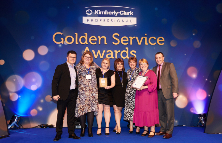 ISS Healthcare in Halifax wins Golden Service Award