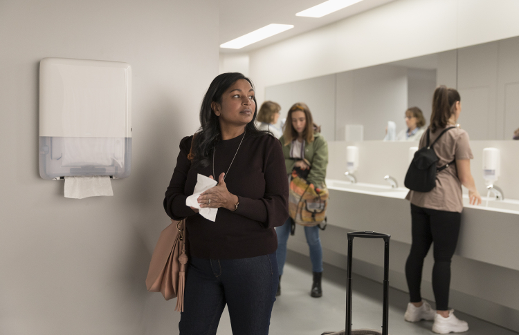 Tork study reveals people feel unsafe using public washrooms with air dryers