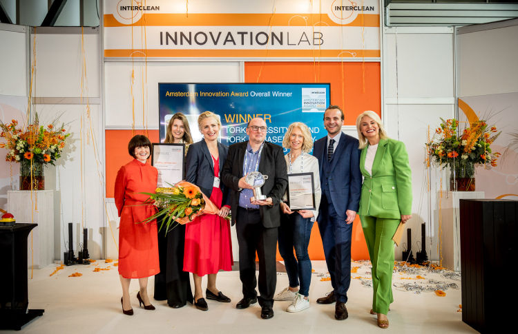 Essity wins two Amsterdam Innovation Awards at Interclean
