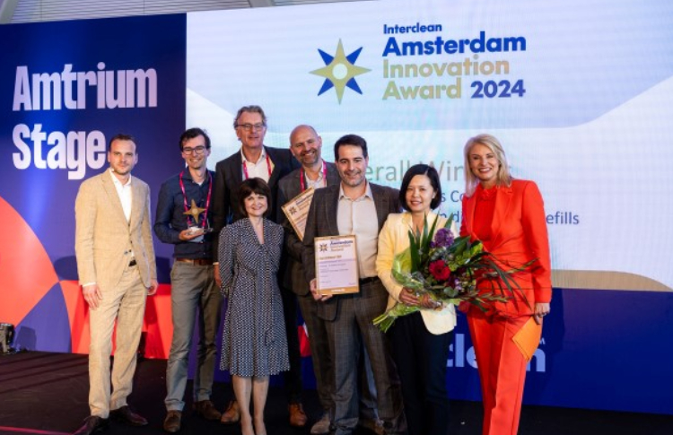 Diversey scoops the Amsterdam Innovation Awards 2024 for LESSEAU NO-Touch Bar Soap