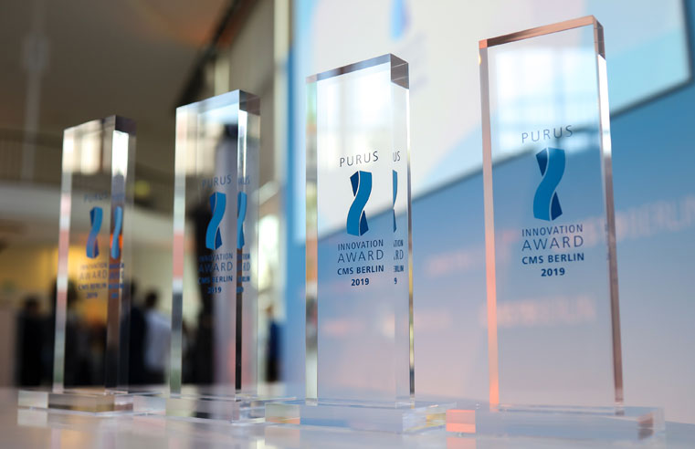 Winners of the CMS Purus Innovation Award 2019 have been unveiled