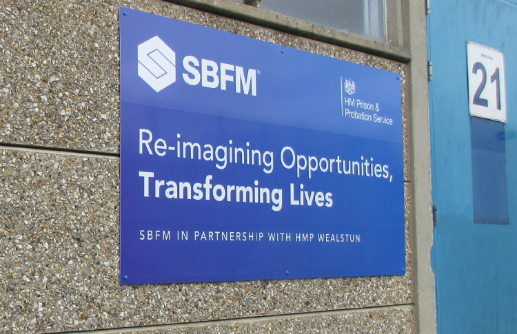 SBFM launches cleaning academy at HM Prison Wealstun