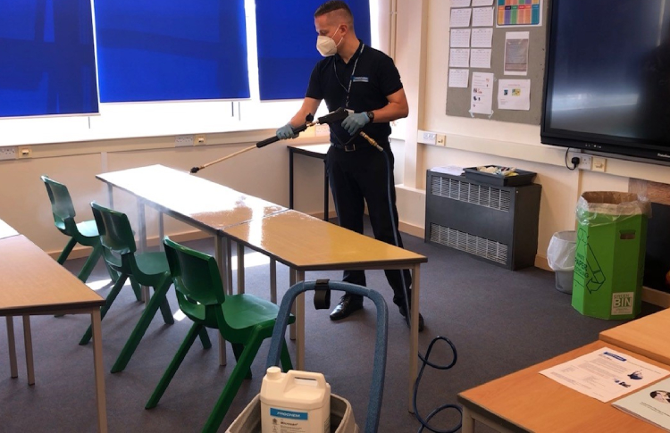 Kent school adds Prochem misting system to anti-COVID cleaning programme
