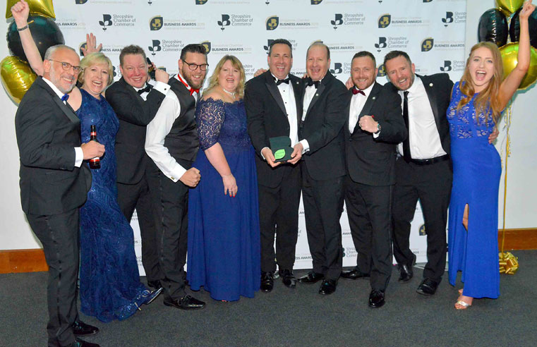 Northwood celebrate winning a brace of awards