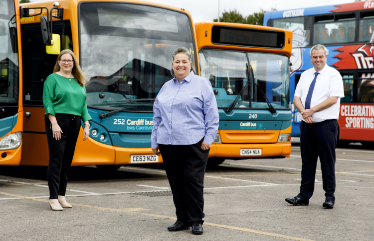 Mrs BuckÃ©t marks fifth win in five months with Cardiff Bus